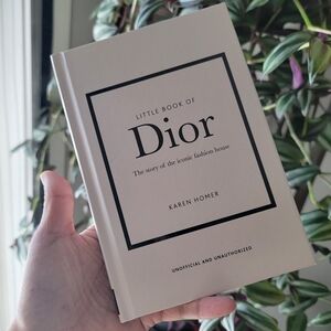 1 Left! Dior Little Book in Pink Hard Cover Book Home Decor